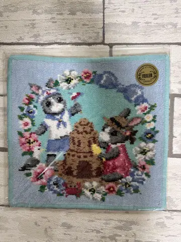 FELLER 동물 캐릭터 타월 손수건