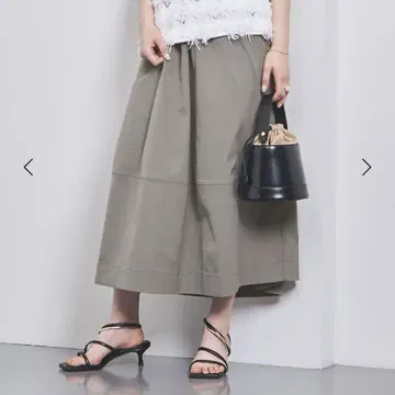 united arrows 태슬란 스티치 코쿤 스커트 IENA
