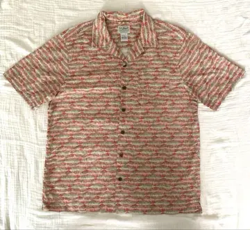 L.L.Bean 엘엘빈 트로픽 셔츠 오픈 카라 셔츠