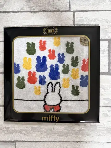 미피 컬러풀 타월 약 25cm