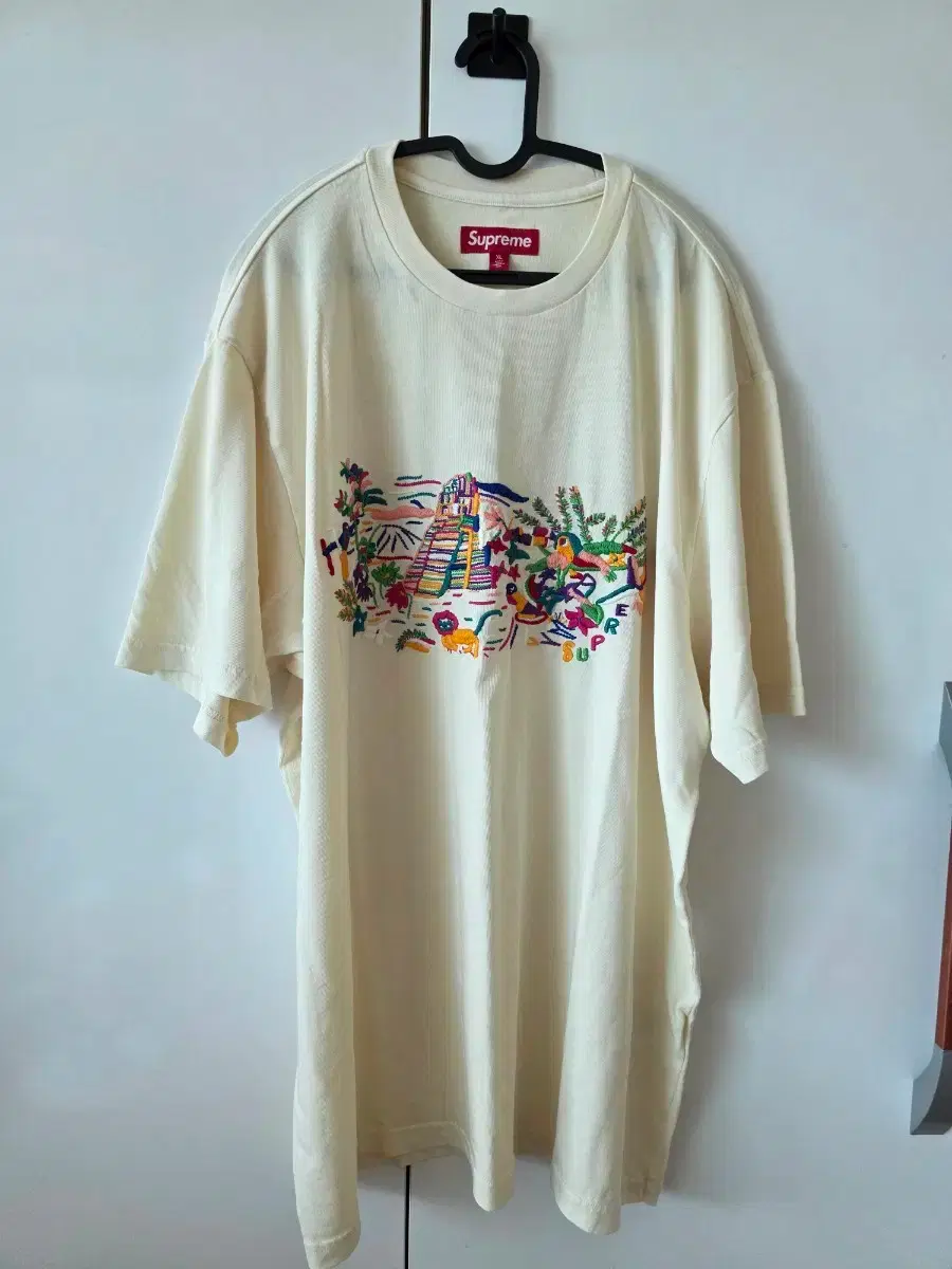 Supreme Machu Picchu Short Sleeve Top Natural - 24SS