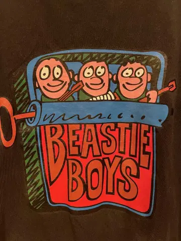 BEASTIE BOYS 티셔츠 블랙 M