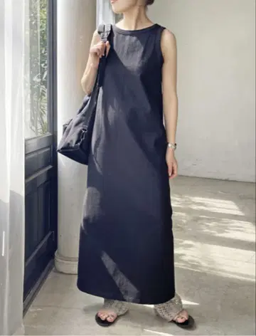 Spick & span 슬리브리스 원피스
