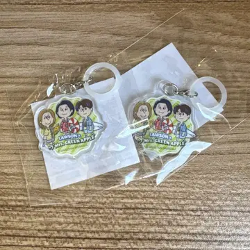 미세스 fjord 로손 한정 키링 드링크 마커 2개 세트