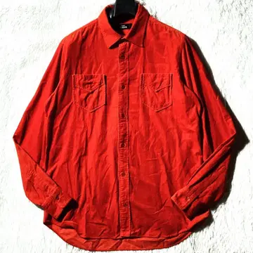 CABANE de ZUCCa 90년대 초기 코듀로이 긴팔 워크 셔츠 XL