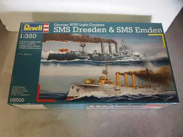 레벨 SMS Dresden & SMS Emden 1:350