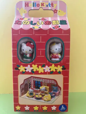 [미사용 새상품] Hello Kitty 즐거운 방 초레어 레트로