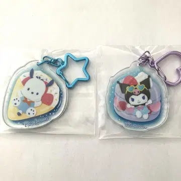 [낱개 판매 가능] 산리오 캐릭터즈 아크릴 키링 포차코 쿠로미