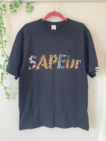 레어 SAPEur Night Safari 티셔츠