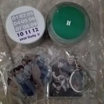 미개봉 마스킹 테이프 2개 아크링 키링 2개