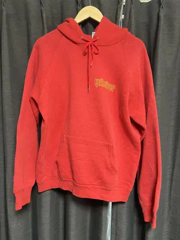 Quiksilver 레드 후드티 L 구제 의류