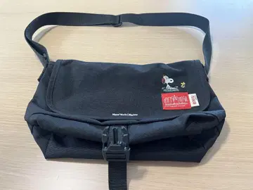 Manhattan Portage 스누피 숄더백 블랙
