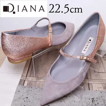 [컨디션 최상] DIANA 다이애나 22.5 절개 비쥬 펌프스 스트랩
