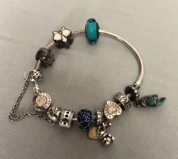 PANDORA silver 팔찌 참 세트 s925