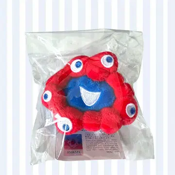 만박 밋쿳 밋쿳 페이스 봉제 인형 공 체인 키링