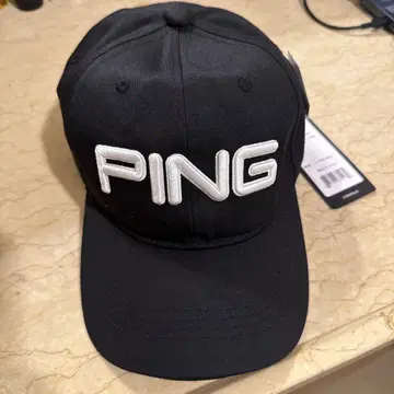 택 포함 새상품! PING 블랙 캡 FREE 사이즈
