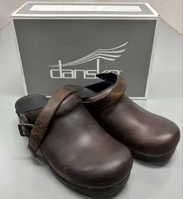 Dansko Ingrid 앤티크 브라운/블랙 40