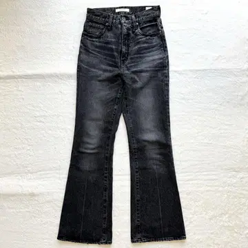 moussy MVS BLACK FLARE 24인치 플레어 데님