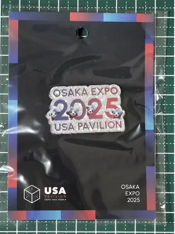 [미개봉] 2025 엑스포 미국관 한정 2025 핀 배지