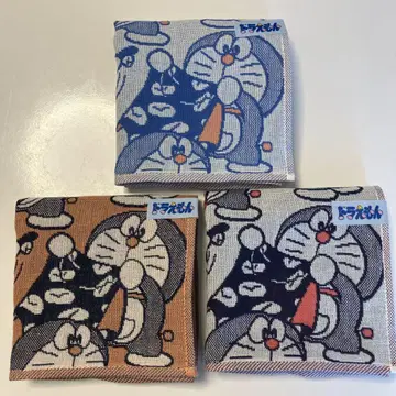 새상품 3장 도라에몽 타임 보자기 거즈 손수건 핸드 타월 기프트