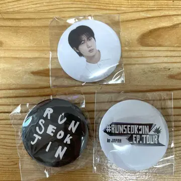 RUNSEOKJIN EP.TOUR in JAPAN 캔뱃지 3개 세트