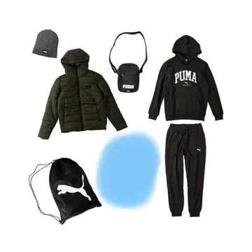 PUMA 남성용 5점 세트