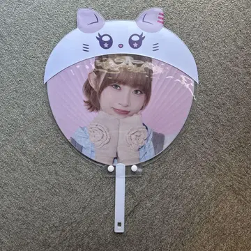 SHIZUKU 고양이 귀 디자인 부채