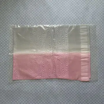 [미사용 새상품] 오비 장식 천 옅은 먹색 핑크