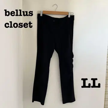 bellus closet 캐주얼 팬츠 블랙 슬림 테이퍼드