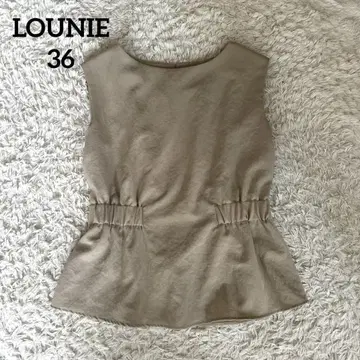 LOUNIE 루니 슬리브리스 셔츠 36