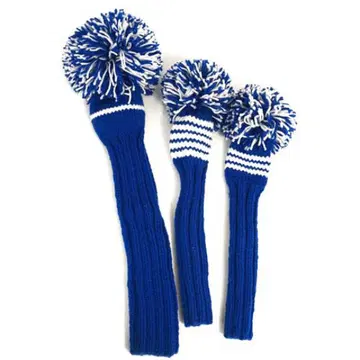 Jan Craig RoyalWhite Stripe HeadcoverSet