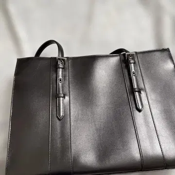 블랙 심플 토트백