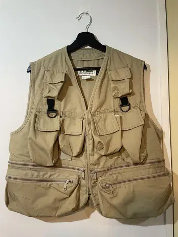 90년대 L.L.Bean 낚시용 조끼