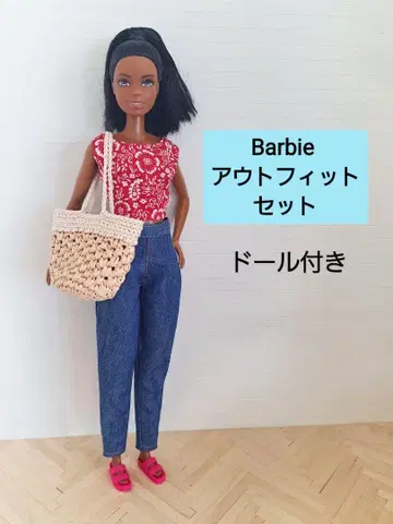 Barbie 바비 아웃핏 샌들 백 세트