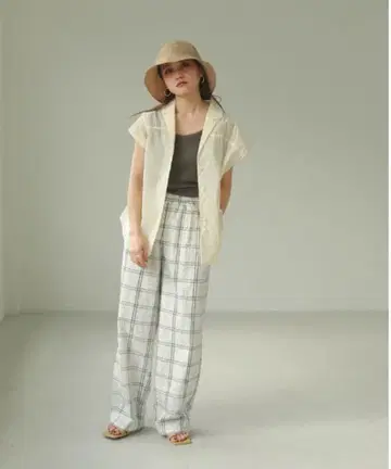 투데이풀 TODAYFUL 시어 슬리브리스 블라우스