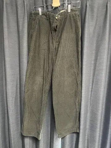 CELIO ORIGINAL 코듀로이 팬츠 올리브 그린 구제 의류