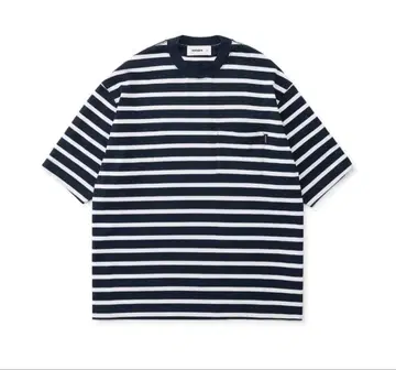 everyone 하이 게이지 코튼 보더 tee 에브리원 XL