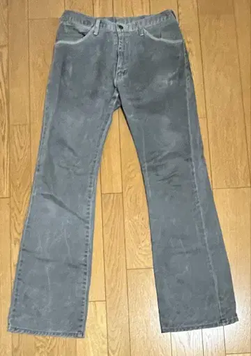 Wrangler 랭글러 데님 그레이 부츠컷 사이즈 33 일본제