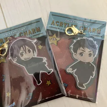 Free! 아크릴 키링 2개 세트