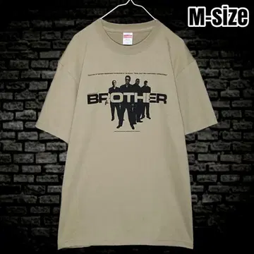[새상품] BROTHER 키타노 타케시 티셔츠 카키1