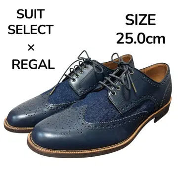 미사용품 SUITSELECT 정장 셀렉트 REGAL 드레스 신발 25