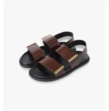 론 헤르만 별주 TOD'S 가죽 샌들 23cm 새상품급