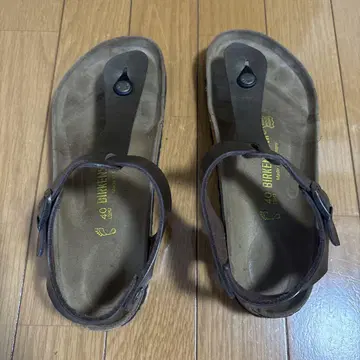 버켄스탁/플립플랍/다크 브라운/40(26cm)