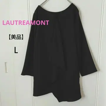 [ 새상품급 ] LAUTREAMONT 로트레아몽 블라우스 일본제 블랙