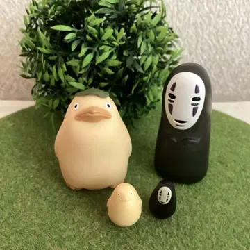 지브리 손가락 인형 피규어 센과 치히로의 행방불명 카오나시 오오토리 입상