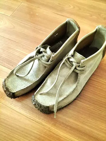 clarks 클락스 24.5cm 나탈리 베이지 모카신 스웨이드