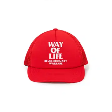 RATS MESH CAP WAY OF LIFE RED 기무라 타쿠야