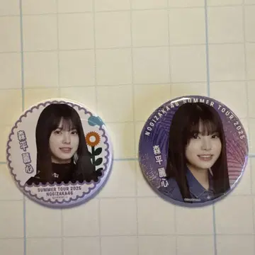 노기자카46 개별 랜덤 캔뱃지 세트 모리히라 레미