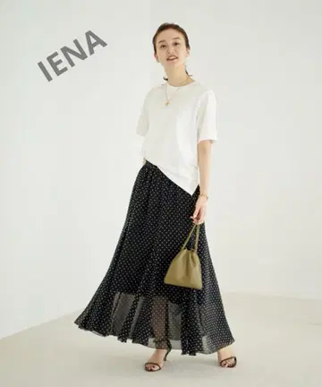 IENA 이에나 양류 디자인 스커트