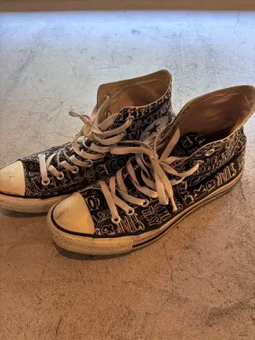 올드 Converse 하이컷 스니커즈
